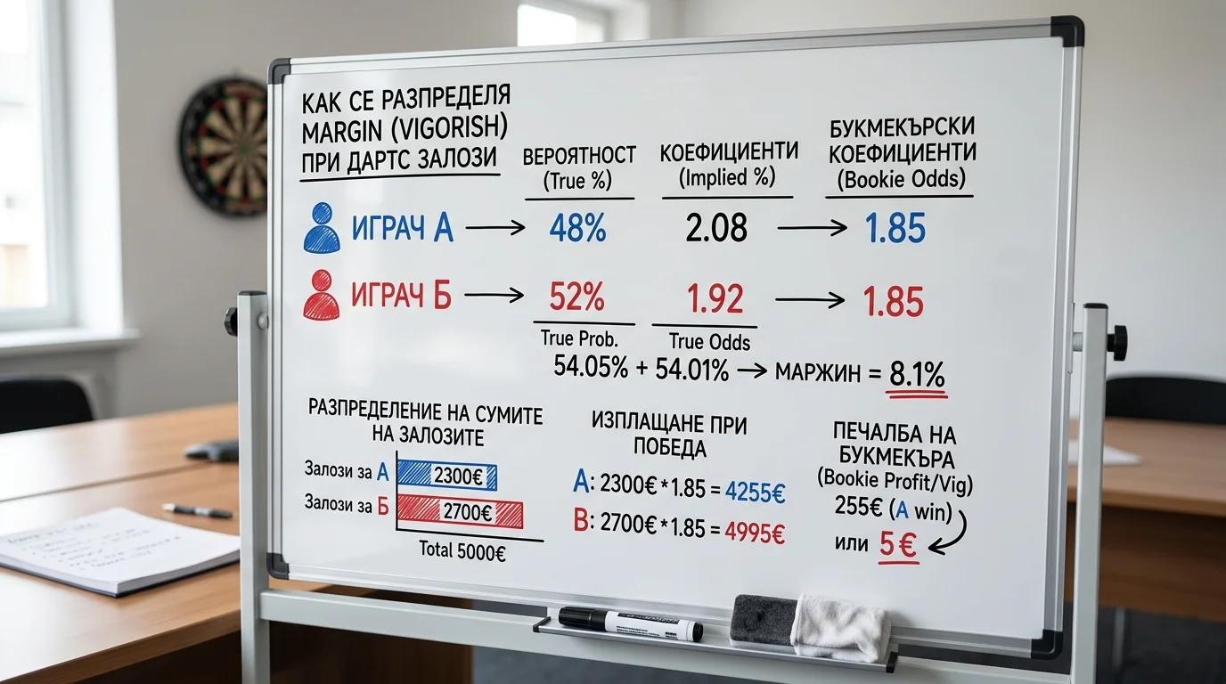 Margin на букмейкъра — visualизация на vig