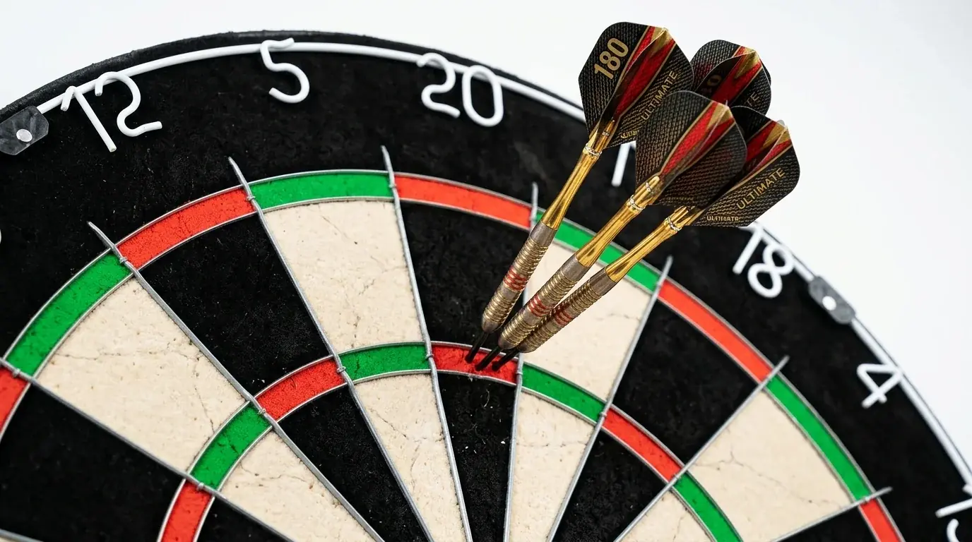 Дартс максимален резултат 180 — three triple-20 при PDC мач