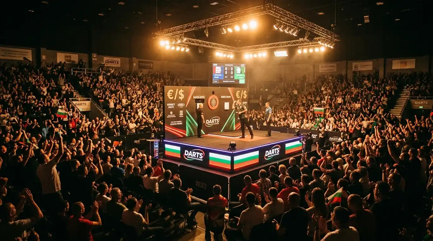 Wolferhampton арена за Grand Slam of Darts турнира