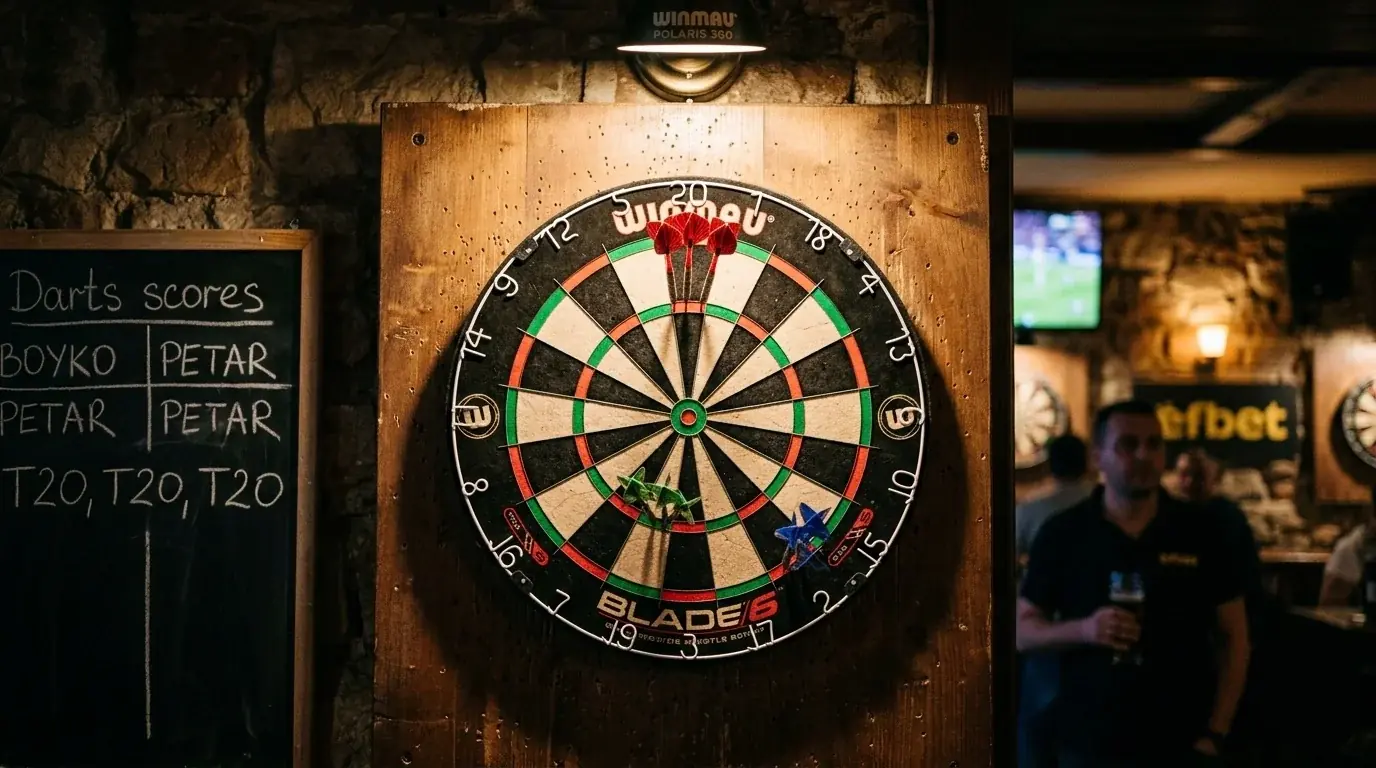 Nine-dart finish при женски дартс — исторически момент