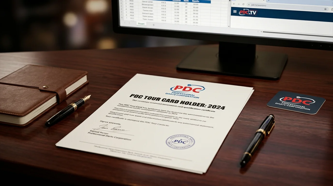 PDC Tour Card — квалификация и значение за залозите