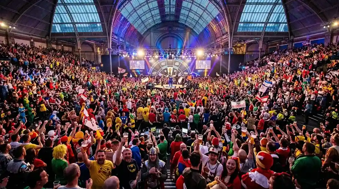 PDC Световно първенство по дартс в Alexandra Palace — атмосфера и пазари