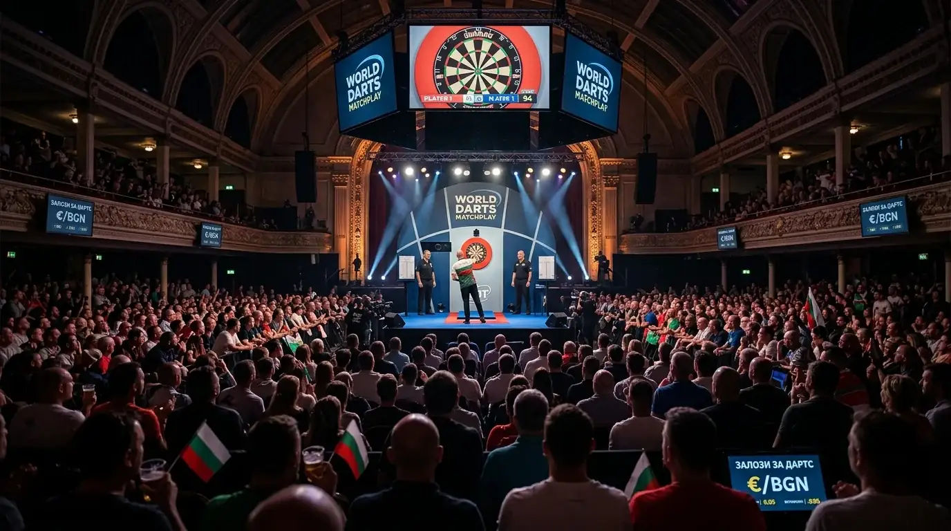 World Matchplay дартс арена Blackpool — Winter Gardens