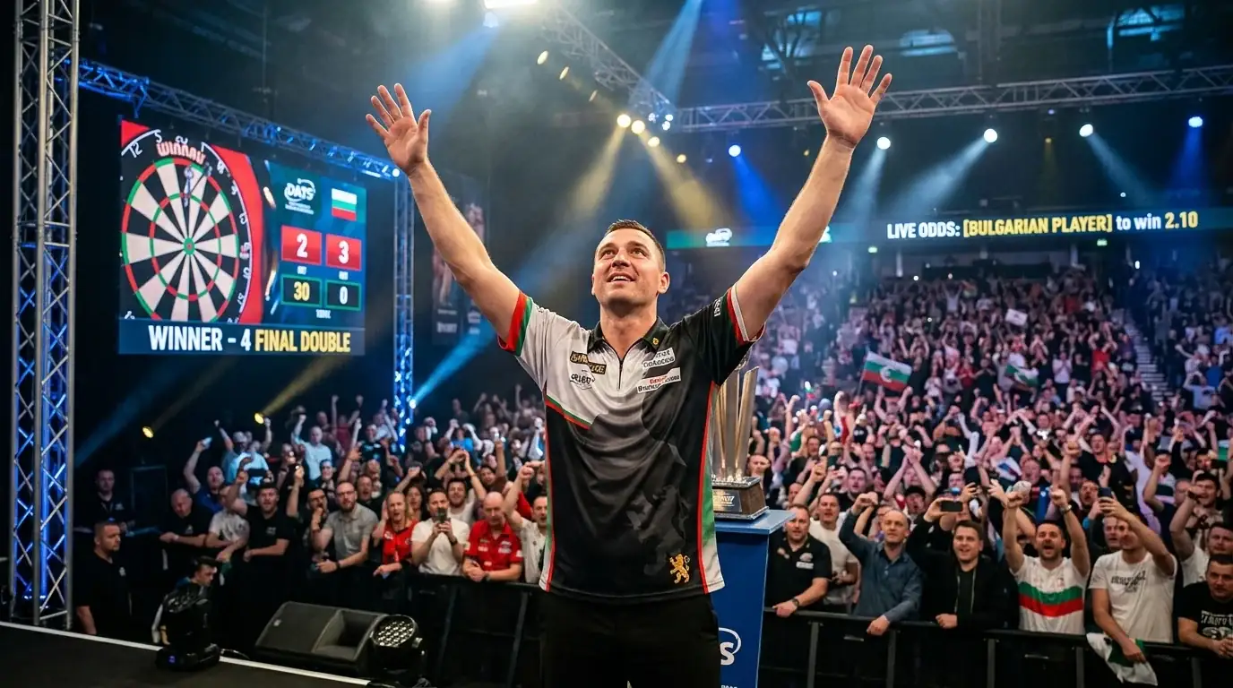 Победа при World Matchplay дартс — шампионски момент